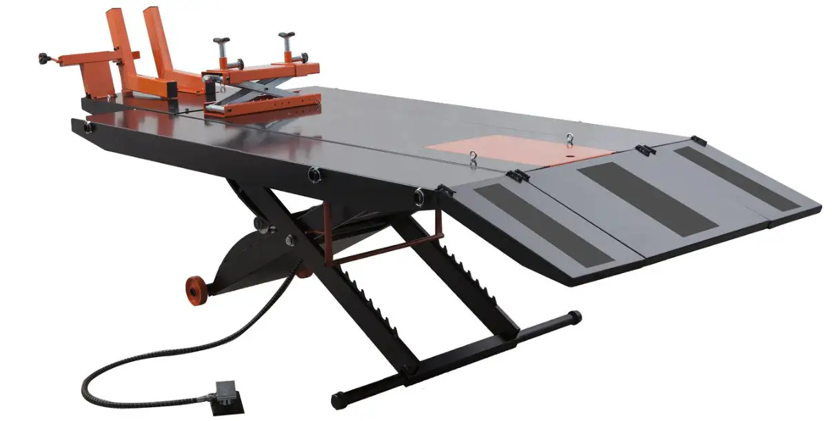 8 Best motorcycle lift tables for HarleyDavidson Drivefacto